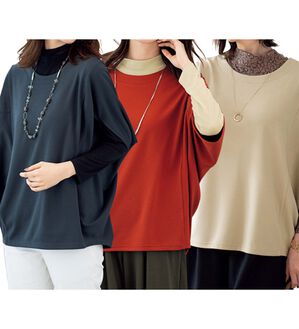 ルフラン（ルフラン）の「【３色組】本気の体型カバーアンサンブル（アンサンブル）」｜詳細画像