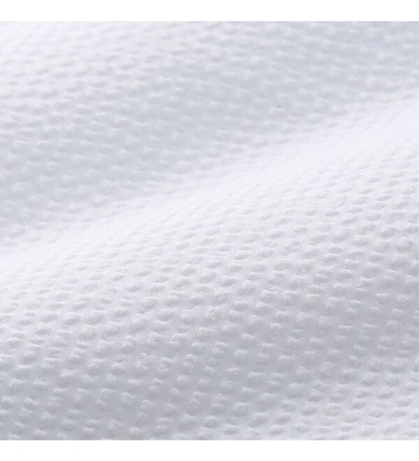 「＜ハッシュパピー・ゴルフ＞異素材切替ストレッチ総柄ベスト（メンズベスト）」｜詳細画像