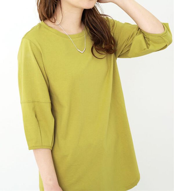 BELLUNA（ベルーナ）の「スリットデザインふんわり袖チュニック（チュニック）」｜詳細画像