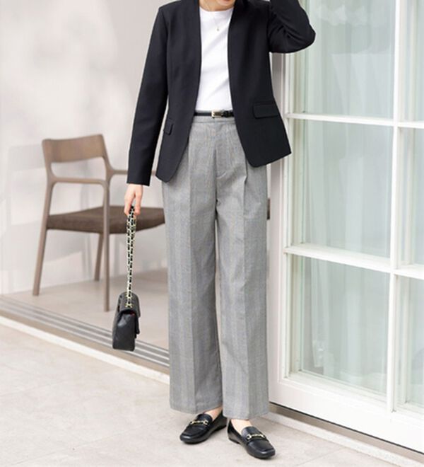 GeeRA（ジーラ）の「洗える！ストレッチカセットスーツ（その他ワンピース）」｜詳細画像