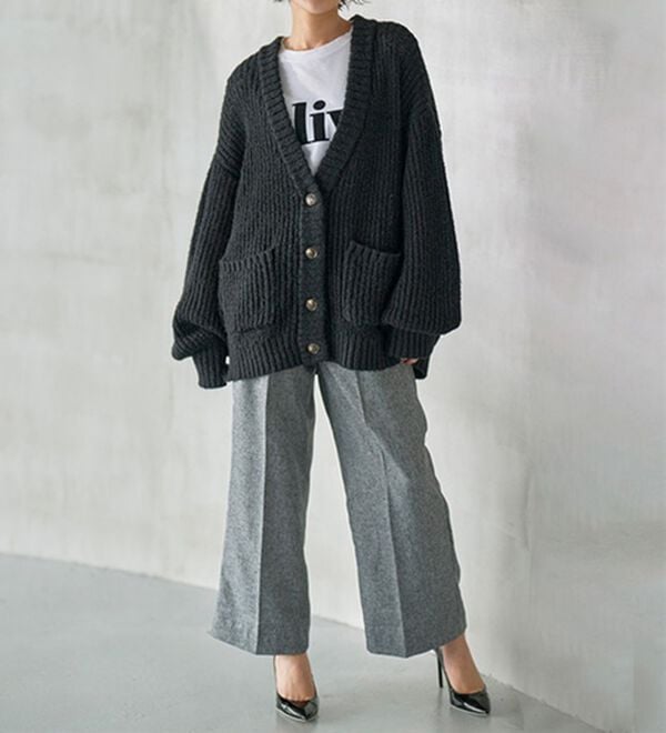 RANAN（ラナン）の「モヘアライクニットカーディガン（ニットカーディガン）」｜詳細画像