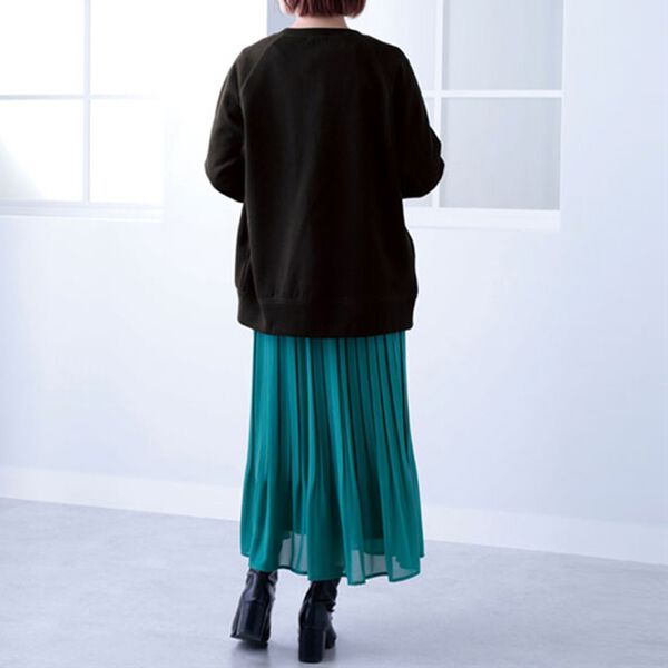 BELLUNA（ベルーナ）の「ボタンデザインクルーネックカーディガン（ニットカーディガン）」｜詳細画像