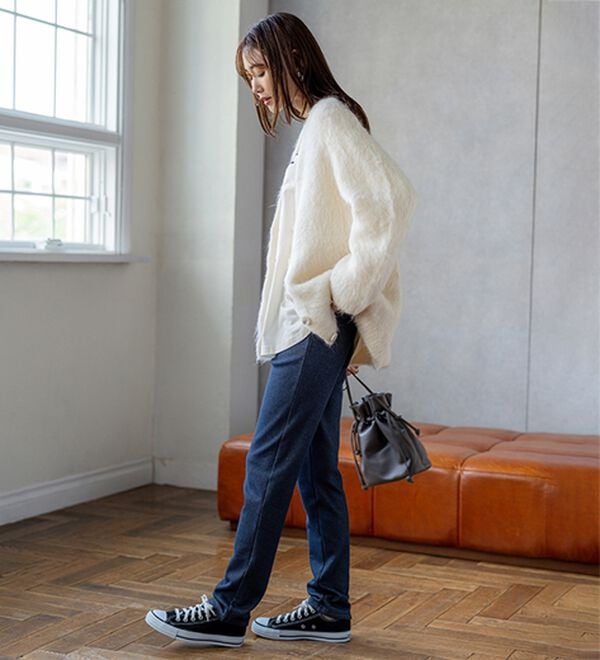 BELLUNA（ベルーナ）の「まるではく毛布！静電防止付裏ファーレギンス（スパッツ・レギンス）」｜詳細画像