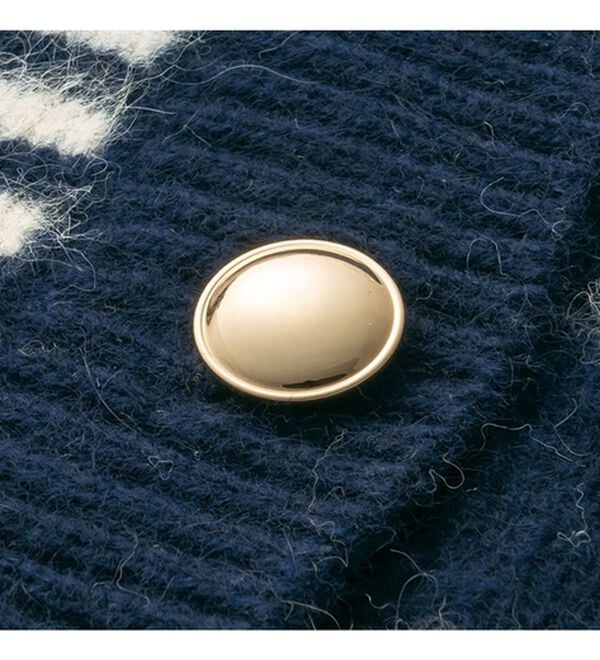 VINNO（ヴィノ）の「マルチボーダーニットカーディガン（ニットカーディガン）」｜詳細画像