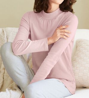 「優しい温もりオーガニックコットンハイネックインナー（肌着・インナーウェア）」｜詳細画像