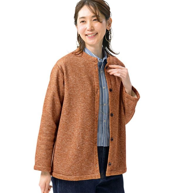 ルフラン（ルフラン）の「暖かなのにとっても軽やか！羽織り（その他ジャケット）」｜詳細画像