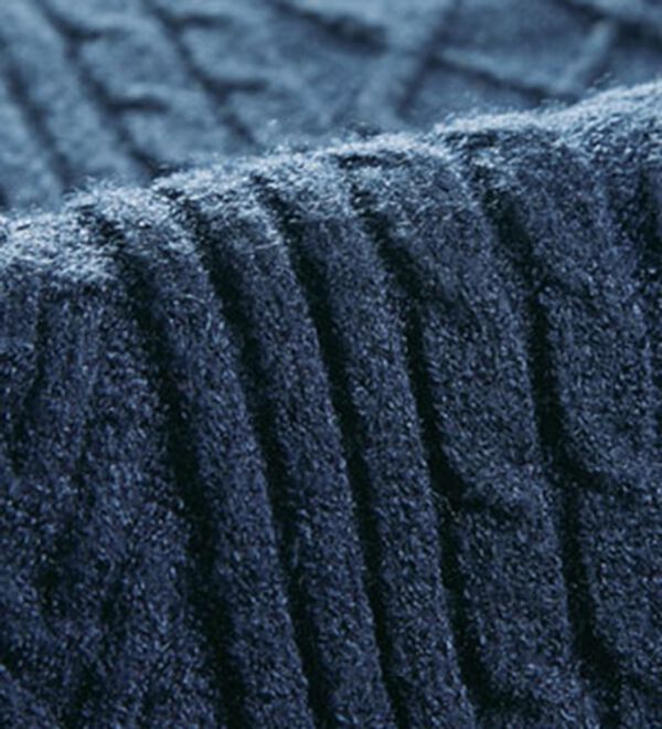 BELLUNA（ベルーナ）の「肌寒くなってきたら　デニム切替ニットジャケット（その他ジャケット）」｜詳細画像