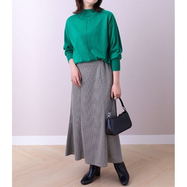 BELLUNA（ベルーナ）の「ジャカード素材マーメイドスカート（ロングスカート）」｜詳細画像