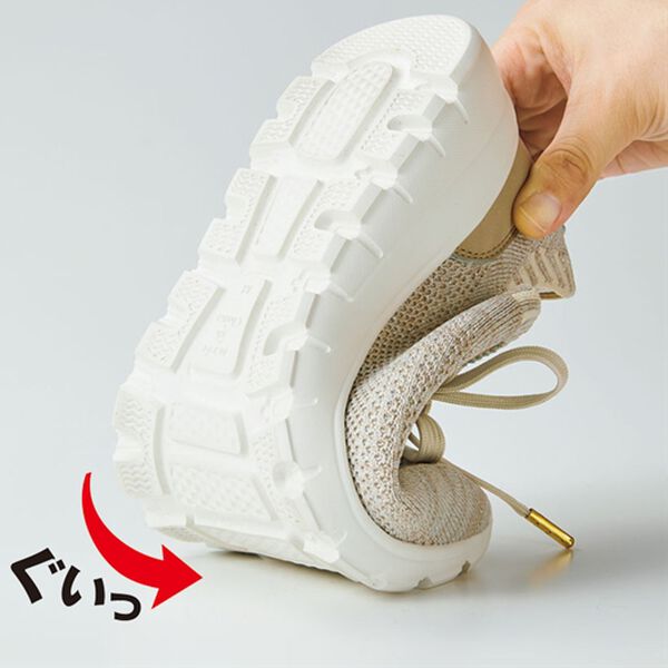 BELLUNA（ベルーナ）の「＜エルプラネット＞蒸れにくい！ニットスニーカー（スニーカー）」｜詳細画像