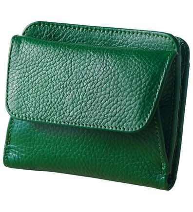 「牛革コンパクト財布（財布・パスケース）」