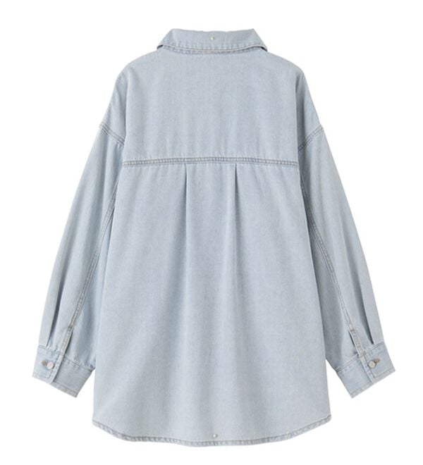 RANAN（ラナン）の「デニム素材オーバーサイズジャケット（その他ジャケット）」｜詳細画像