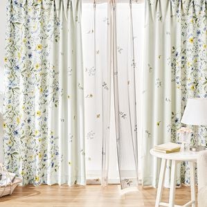 「簡単！素敵にコーディネートカーテン＆ボイルレースセット（ドレープカーテン）」｜詳細画像