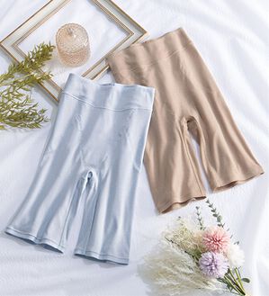 LAVIENNE（ラヴィエンヌ）の「【２色組】綿入りメッシュの涼やかショーツガードル（ガードル）」｜2色組