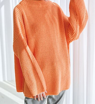 RANAN（ラナン）の「ふんわり！あぜ編ニットプルオーバー（ニット・セーター）」