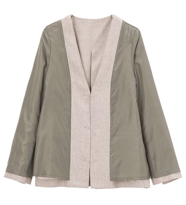 RANAN（ラナン）の「【カセット服】洗える！カセットスーツ　シリーズ（ワイドパンツ・ガウチョ）」｜詳細画像