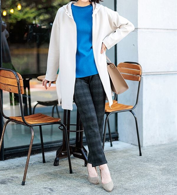 BELLUNA（ベルーナ）の「【あったか仕様♪】すっきり見え！裏ファーパンツ（フルレングスパンツ）」｜詳細画像