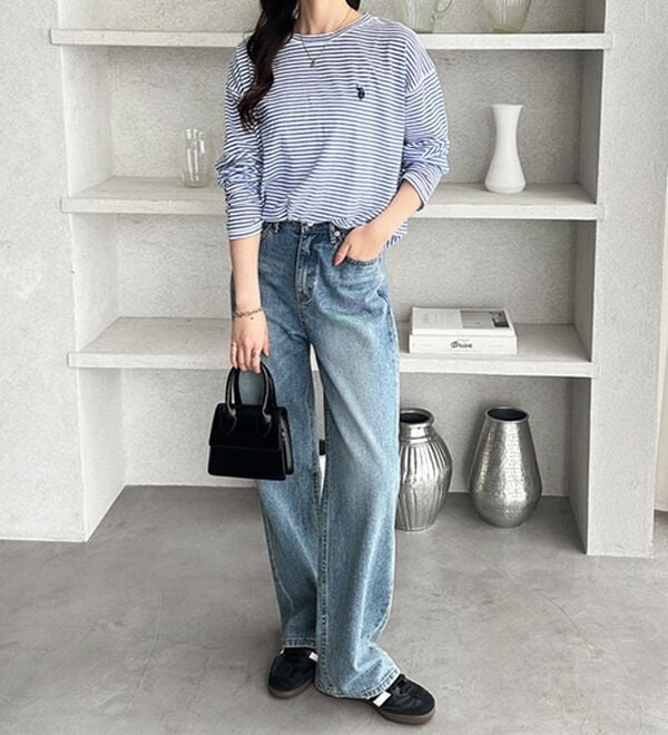 GeeRA（ジーラ）の「【Ｕ．Ｓ．ＰＯＬＯ　ＡＳＳＮ．】スラブシアーロンＴ（Tシャツ）」｜詳細画像