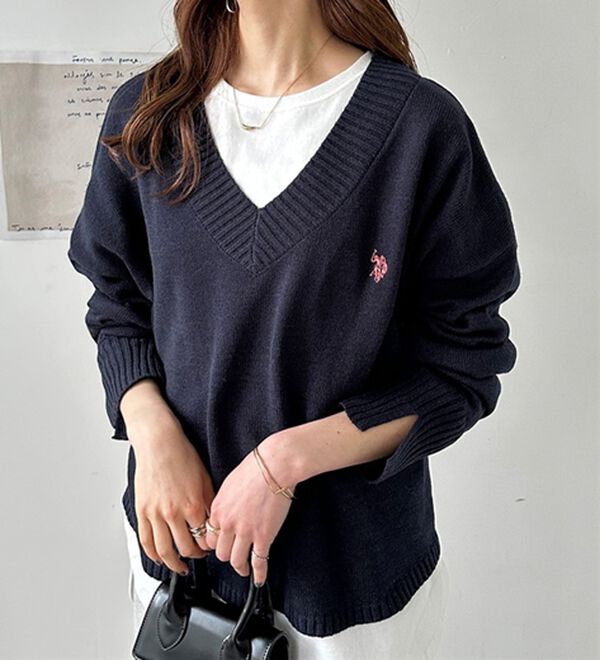 I*y様 マーク＆ロナ Vネックプルオーバー サイズXL 【公式通販】