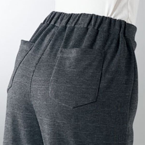 BELLUNA（ベルーナ）の「やわらかニットジャカードワイドパンツ（ワイドパンツ・ガウチョ）」｜詳細画像