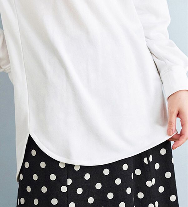 BELLUNA（ベルーナ）の「【2点セット】静電気防止インナー付ベストアンサンブル（アンサンブル）」｜詳細画像