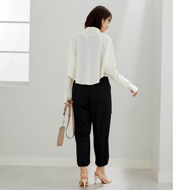 BELLUNA（ベルーナ）の「ヒンヤリ爽快！スタンド衿ボレロ（その他カーディガン）」｜詳細画像