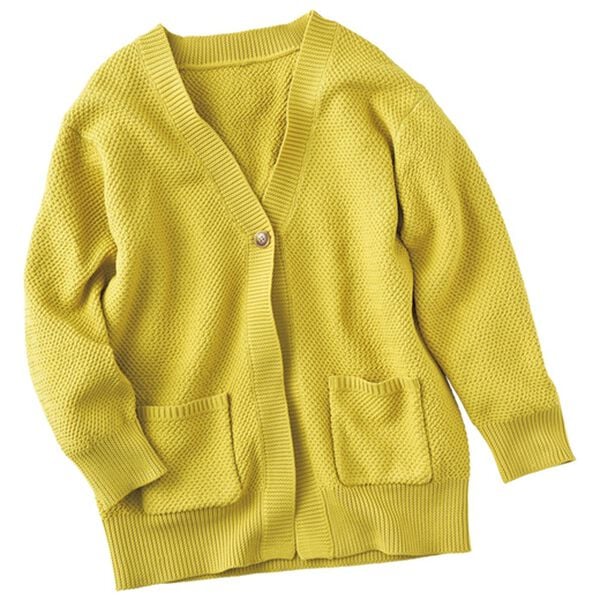 BELLUNA（ベルーナ）の「お手入れ簡単！多機能ベーシックカーディガン（ニットカーディガン）」｜詳細画像