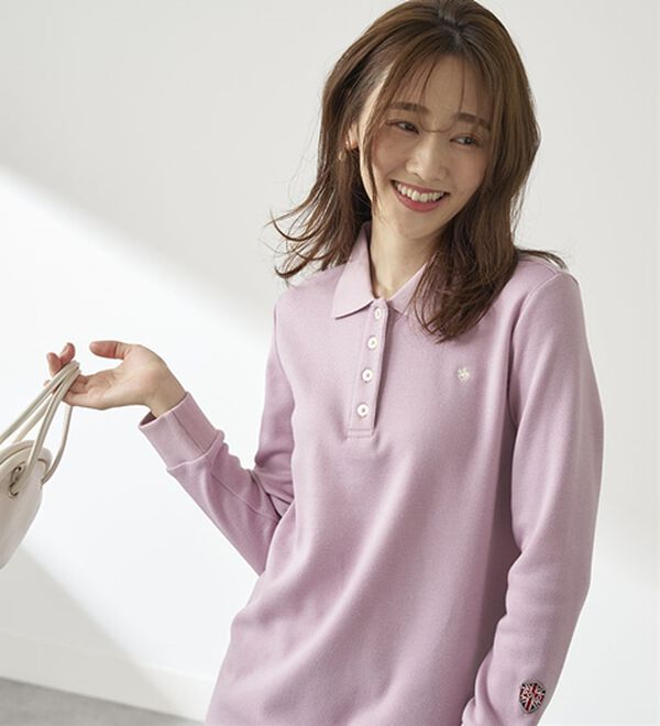 BELLUNA（ベルーナ）の「【ＰＯＬＯ　ＢＣＳ】裏起毛かのこポロシャツ（ポロシャツ）」｜詳細画像