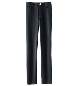 BELLUNA（ベルーナ）の「グーンと伸びる！ヒンヤリレギンスパンツ（フルレングスパンツ）」｜黒