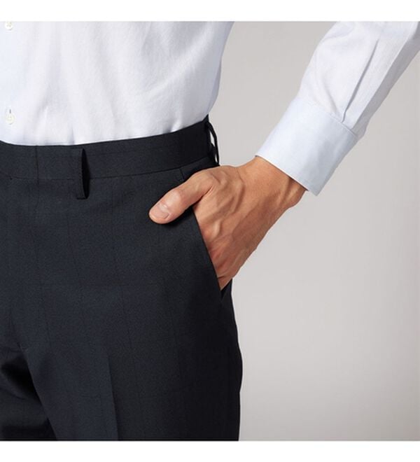 REMEN'S（リメンズ）の「【洗濯機ＯＫ】ノータックウォッシャブルスーツ（ビジネススーツ）」｜詳細画像