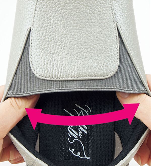 ルフラン（ルフラン）の「ラックウォーク　甲ゴム厚底スリッポン（スリッポン）」｜詳細画像