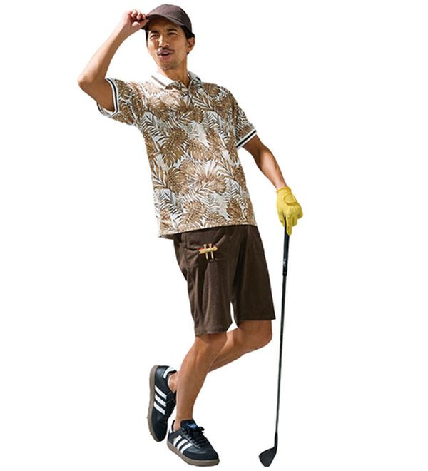 「＜オーシャンパシフィック＞コーデュロイハーフパンツ（メンズハーフパンツ）」｜詳細画像