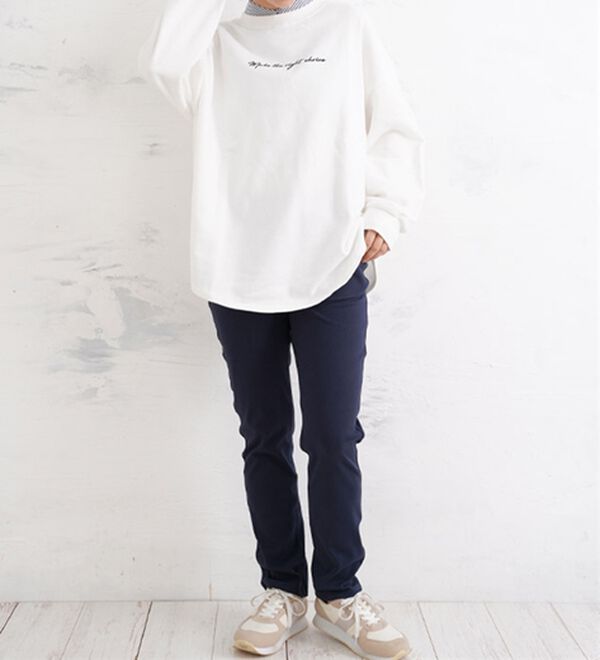 A HAPPY MARILYN（アハッピーマリリン）の「魔法のレギンスパンツ　ビューティーコットン（スリム・スキニーパンツ）」｜詳細画像