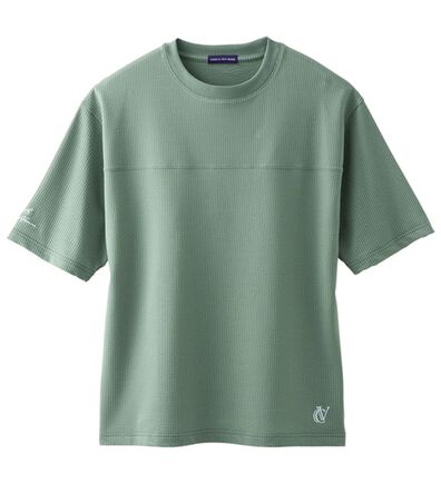 「＜コムルヴァン・オム＞ゆったりサッカー素材Ｔシャツ（メンズＴシャツ）」