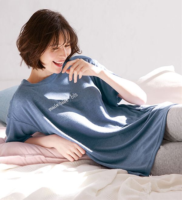 LAVIENNE（ラヴィエンヌ）の「＜マリクレールビス＞良眠仕様パイル素材パジャマ（パジャマ・ルームウェア）」｜詳細画像