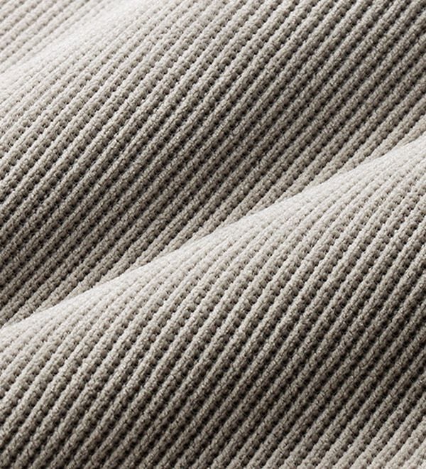 「＜コムルヴァン・オム＞大人の技ありダブル衿プルオーバー（メンズトレーナー）」｜詳細画像