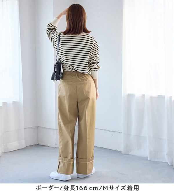 Viola e Viola（ヴィオラ エ ヴィオラ）の「【洗えるニット】着回し力抜群！秋から着られるシンプルニットトップス（ニット・セーター）」｜詳細画像