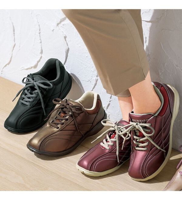 「はっ水快適ウォーキング＜ダンロップ・リファインド＞（スニーカー）」｜詳細画像