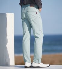 「＜コムルヴァン・オム＞涼感麻入りカラージーンズ（メンズデニムパンツ）」