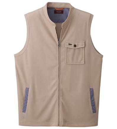 「＜デコイ＞サッと羽織れるスタイリッシュベスト（メンズベスト）」