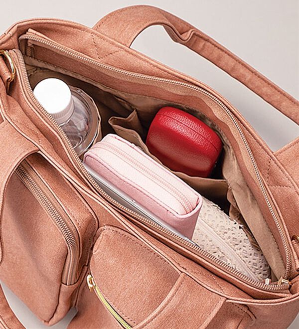 BELLUNA（ベルーナ）の「立体ポケット２ＷＡＹ手提げ（ハンドバッグ）」｜詳細画像