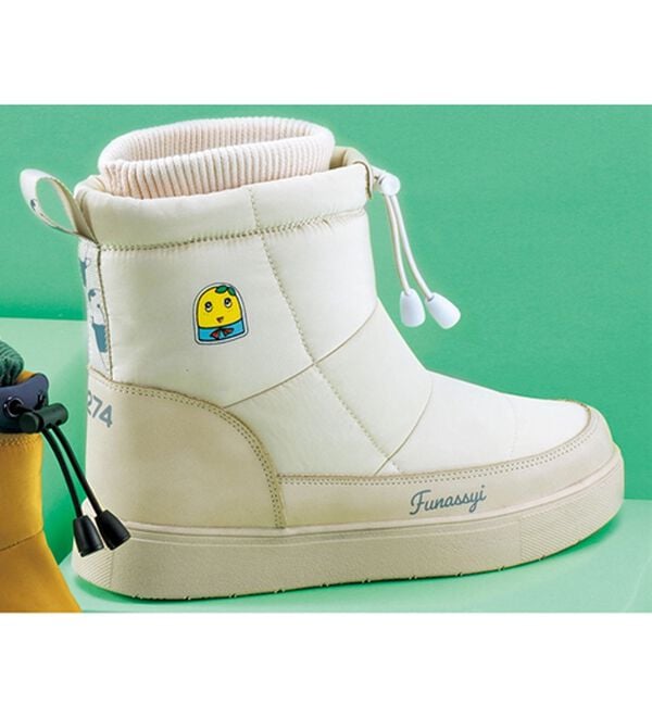 BELLUNA（ベルーナ）の「＜ふなっしー＞プレミアムウィンターブーツ（ブーツ）」｜オフホワイト