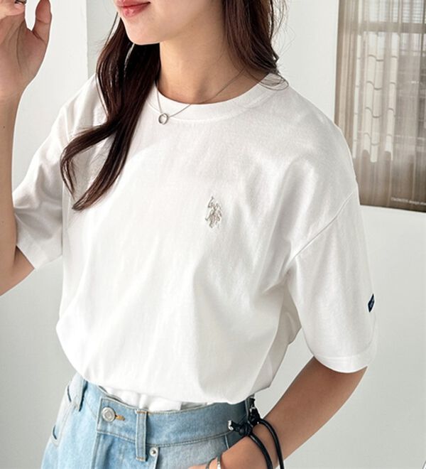 GeeRA（ジーラ）の「【Ｕ．Ｓ．　ＰＯＬＯ　ＡＳＳＮ．】カラーTシャツ（Tシャツ）」｜詳細画像