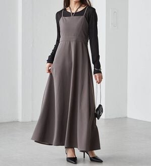 RANAN（ラナン）の「ホルターネックキャミワンピース（その他ワンピース）」｜チャコールＦ