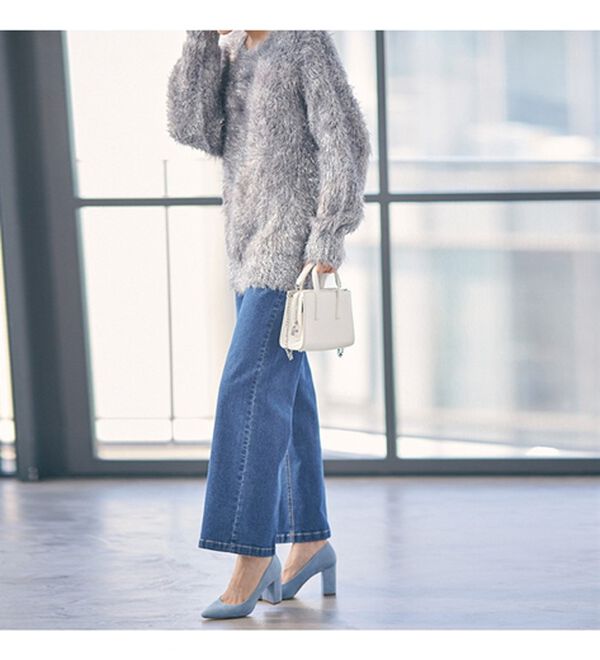 RANAN（ラナン）の「ラメ2WAYシャギーニットカーディガン（ニットカーディガン）」｜詳細画像