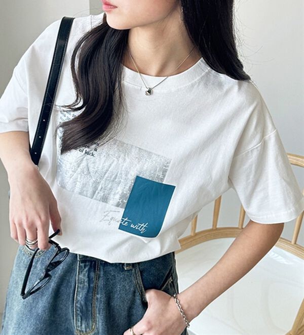 GeeRA（ジーラ）の「アソートロゴプリントＴシャツ（カットソー）」｜詳細画像