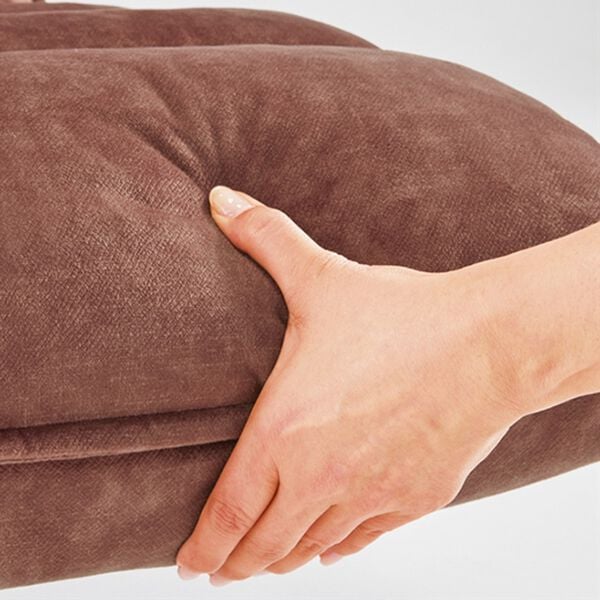 「起き上がりしやすいレバー式もこもこ座椅子（座椅子）」｜詳細画像