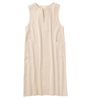 Viola e Viola（ヴィオラ エ ヴィオラ）の「綿１００％キーネックジャンパースカート（ジャンパースカート）」｜アイボリー