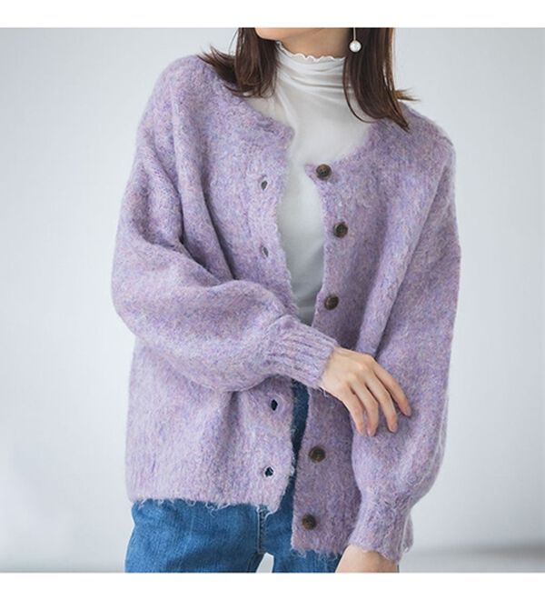 RANAN（ラナン）の「前後２ＷＡＹシャギーニット（ニット・セーター）」｜詳細画像