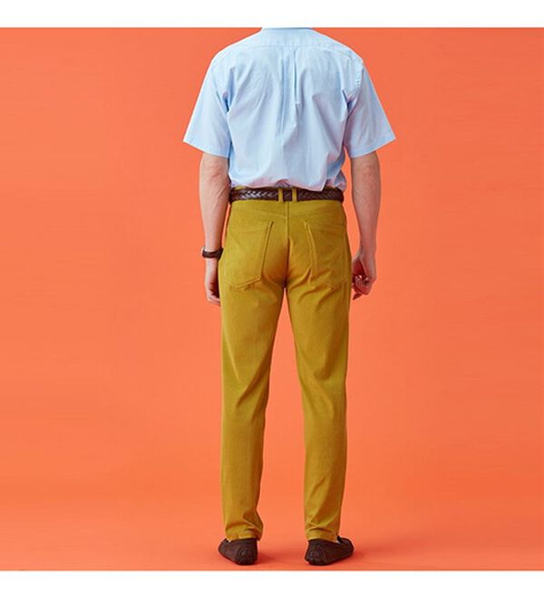 「グーンと伸びる！ひんやり肌心地パンツ（メンズフルレングスパンツ）」｜詳細画像