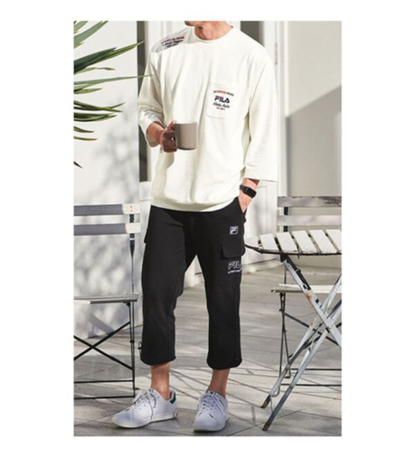 フレンドリー フィラ すっきり見える楽らくカーゴパンツ 2色組 957667